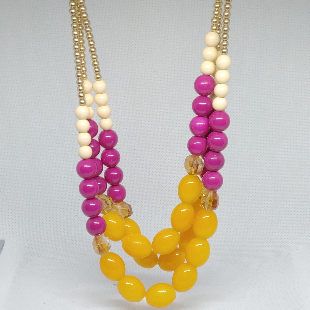 Large Statement Necklace - image 1